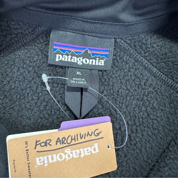 NWT Patagonia Fleece Zip-Up Jacket Size XL - Picture 3 of 16